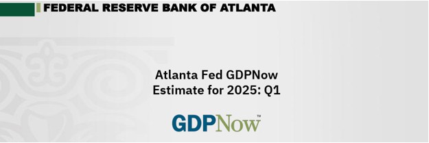 Cover of the Atlanta Fed GDPNow report