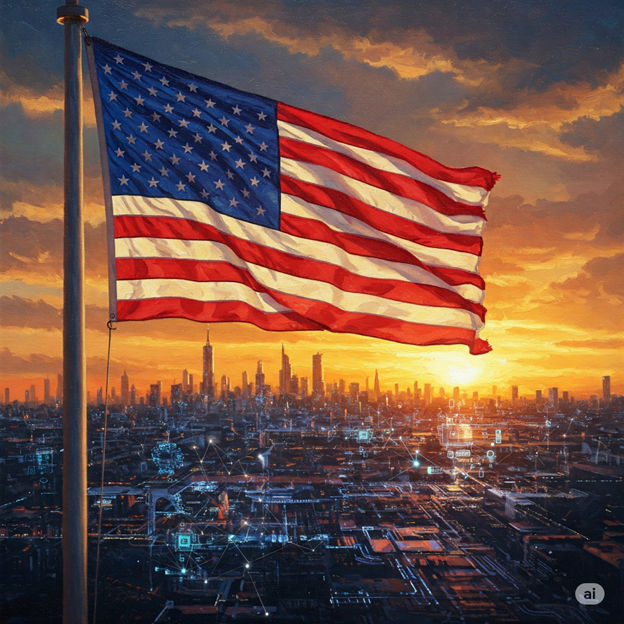 Picture of American flag